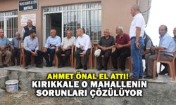 Kırıkkale Belediye Başkanı Önal el attı! O mahallenin sorunları çözülüyor
