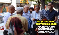 Kırıkkale Belediye Başkanı Önal, tek tek not aldı! “Sorunların çözümü için çalışacağız”