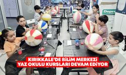 Kırıkkale’de Bilim Merkezi Yaz Okulu Kursları devam ediyor