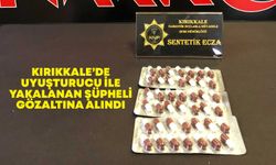 Kırıkkale’de uyuşturucu ile yakalanan şüpheli gözaltına alındı