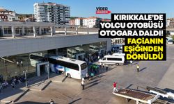 Kırıkkale’de yolcu otobüsü otogara daldı! Facianın eşiğinden dönüldü