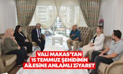 Kırıkkale Valisi Makas’tan 15 Temmuz Şehidinin ailesine anlamlı ziyaret