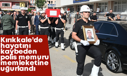 Hayatını kaybeden polis memuru memleketine uğurlandı