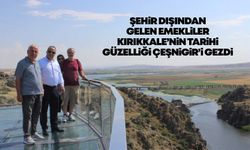 Şehir dışından gelen emekliler Kırıkkale’nin tarihi güzelliği Çeşnigir’i gezdi