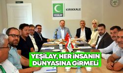 Yeşilay Genel Başkanı Dinç: “Yeşilay her insanın dünyasına girmesine sebep olalım”