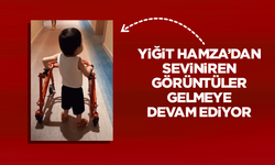 Yiğit Hamza’dan gülümseten görüntüler!