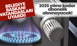 Belediye Başkanı vatandaşları uyardı! “Ay sonuna kadar aboneliklerinizi alın!”