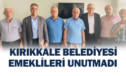 Kırıkkale Belediyesi emeklileri unutmadı