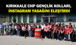 Kırıkkale CHP Gençlik Kolları, Instagram yasağını eleştirdi