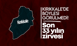 Kırıkkale’de böylesi görülmedi! Son 33 yılın zirvesi!