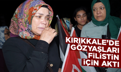 Kırıkkale’de gözyaşları Filistin için aktı