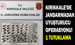 Kırıkkale'de jandarmadan uyuşturucu operasyonu! 1 tutuklama