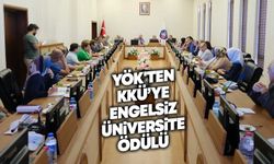 YÖK'ten KKÜ’ye Engelsiz Üniversite Ödülü