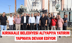 Kırıkkale Belediyesi altyapıya yatırım yapmaya devam ediyor