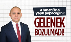 Ahmet Önal, yine yaptı yapacağını! Gelenek yine bozulmadı!