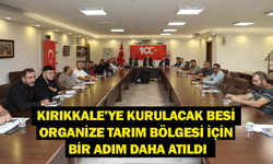 Kırıkkale’ye kurulacak Besi Organize Tarım Bölgesi için bir adım daha atıldı