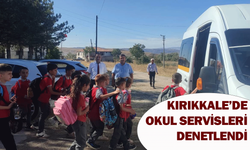 Kırıkkale’de okul servisleri denetlendi