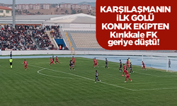 Karşılaşmada ilk gol, konuk ekipten!