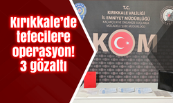 Kırıkkale’de tefecilere operasyon! 3 gözaltı