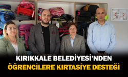 Kırıkkale Belediyesi’nden öğrencilere kırtasiye desteği