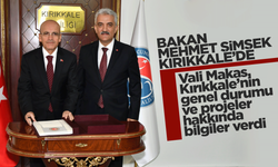 Vali Makas, Bakan Şimşek’e Kırıkkale ile ilgili bilgiler verdi