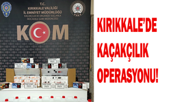 Kırıkkale’de kaçakçılık operasyonu! 2 şüpheli yakalandı