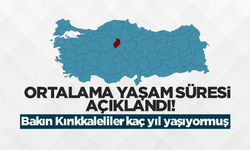 İllerin ortalama yaşam süreleri açıklandı! İşte Kırıkkale’nin ortalama yaşam süresi!