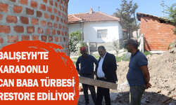 Balışeyh’te Karadonlu Can Baba Türbesi restore ediliyor