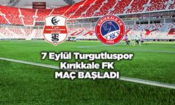 7 Eylül Turgutlu-Kırıkkale FK maçı başladı