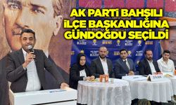 AK Parti Bahşılı İlçe Başkanlığına Gündoğdu seçildi