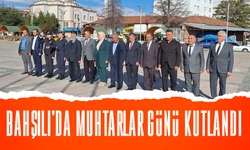 Bahşılı'da Muhtarlar Günü kutlandı