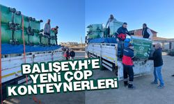 Balışeyh’e çöp konteynerleri yerleştirilmeye başladı