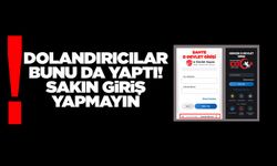 Dolandırıcılar bunu da yaptı! Sakın giriş yapmayın