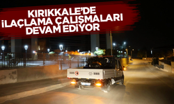 Kırıkkale’de periyodik ilaçlama çalışmaları devam ediyor