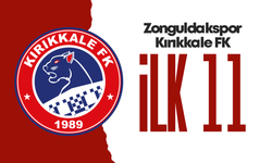 Zonguldakspor FK-Kırıkkale FK maçının ilk 11’i belli oldu