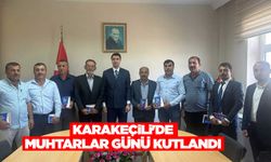 Karakeçili'de Muhtarlar Günü kutlandı