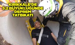 Kırıkkale'de 5.2 büyüklüğünde deprem tatbikatı