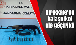 Kırıkkale’de kalaşnikof ele geçirildi