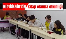 Kırıkkale’de kitap okuma etkinliği