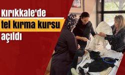 Kırıkkale'de tel kırma kursu açıldı