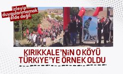 Kırıkkale’nin örnek köyü, yine geleneği sürdürdü