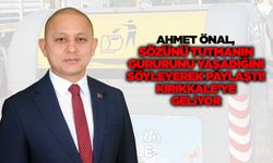 Önal, sözünü tutmanın gururunu yaşadığını söyleyerek paylaştı! Kırıkkale’ye geliyor