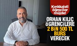 Orhan Kılıç, üniversite öğrencilerine burs verecek