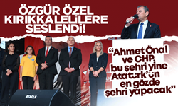 Özgür Özel, “Ahmet Önal ve CHP, bu şehri yine Atatürk’ün en gözde şehri yapacak”