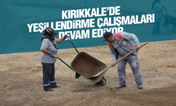 Kırıkkale’de yeşillendirme çalışmaları devam ediyor