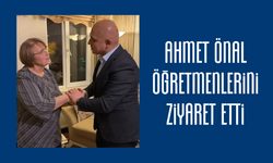 Önal, öğretmenlerini ziyaret etti