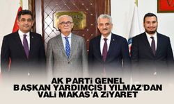 AK Parti Genel Başkan Yardımcısı Yılmaz'dan Vali Makas'a ziyaret