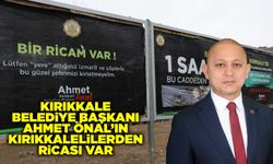 Belediye Başkanı Ahmet Önal’ın Kırıkkalelilerden ricası var