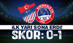 Niğde Belediyespor, Kırıkkale FK maçının ilk yarısı sona erdi