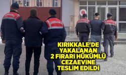 Kırıkkale'de yakalanan 2 firari hükümlü cezaevine teslim edildi